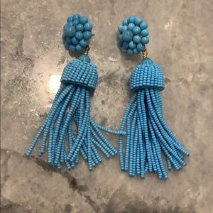 Lisi Lerch turquoise tassel earrings